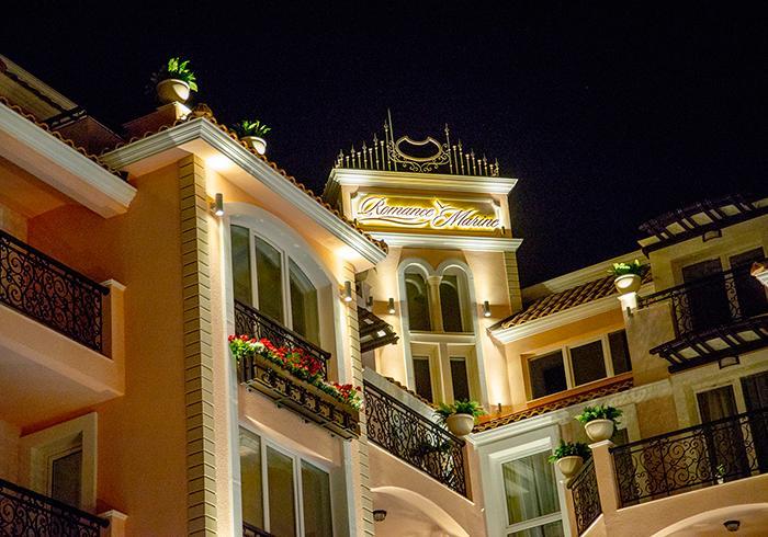 Romance Marine Aparthotel Napospart Kültér fotó