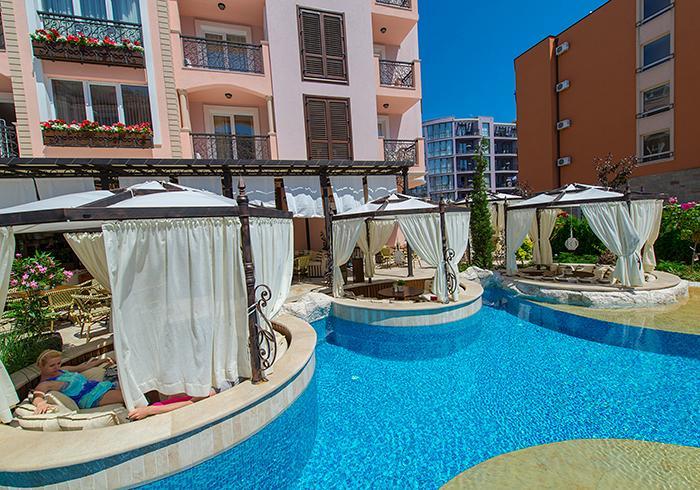 Romance Marine Aparthotel Napospart Kültér fotó